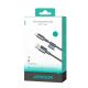 12. Kabel Joyroom S-A50 Unlimited Series 3A USB-A - USB-C z organizerem magnetycznym 1,2m - szary