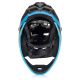 8. Kask rowerowy full-face Meteor Hydra M 55-58 cm czarny/niebieski