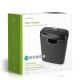 7. Niszczarka do papieru Nedis 10l DIN P-2 190W Czarna