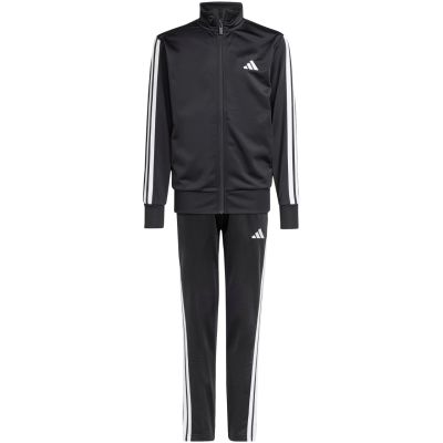 2. Dres dla dzieci adidas Essentials Climacool Kids 3 Stripes Training Tracksuit 205 czarny JD6502