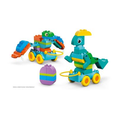 16. LEGO DUPLO 10451 3w1 Dinozaury na kółkach
