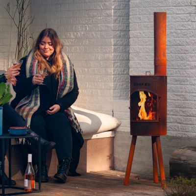 6. Kominek ogrodowy Bongiano SP rdzawy 3001R