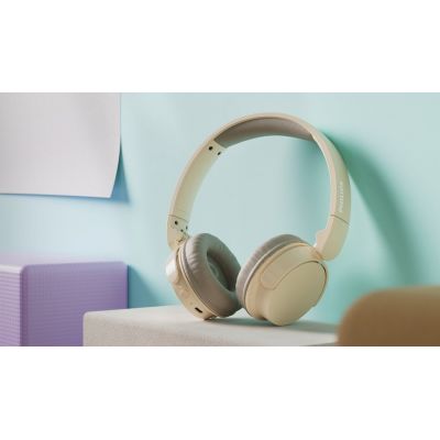 4. Philips TAH3209BG/00 słuchawki/zestaw słuchawkowy Bezprzewodowy Opaska na głowę Połączenia/muzyka Bluetooth Beżowy