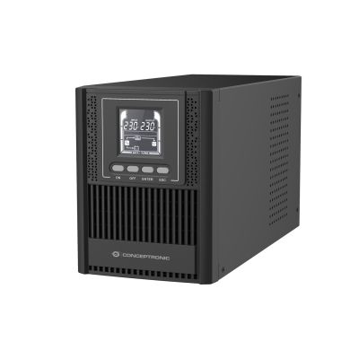 Zasilacz CONCEPTRONIC UPS 1000VA/900W/4xIEC/HID USB/+Online Tower sw
