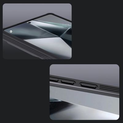 11. Etui Nillkin CamShield Pro na Samsung S25 Ultra z osłoną na aparat - czarne