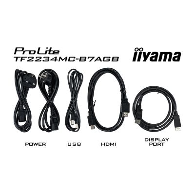 11. Monitor LED iiyama ProLite TF2234MC-B7AGB - Full HD (1080p) - 22