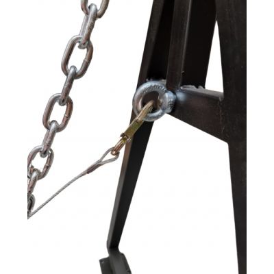 3. Wieszak do worka z kołowrotkiem