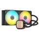 2. Corsair iCUE LINK TITAN RX RGB Procesor Chłodnica cieczy all-in-one 14 cm Czarny 1 szt.