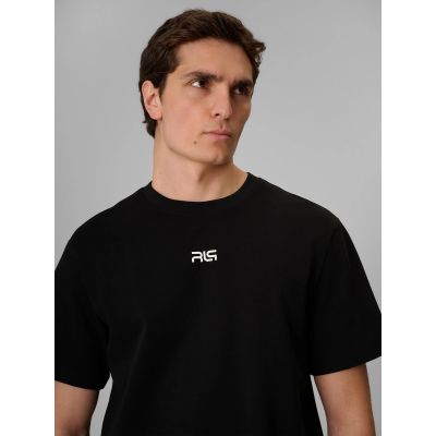 6. T-shirt regular gładki męski 4F | Robert Lewandowski RL9KSS26TTSHM3937-20S