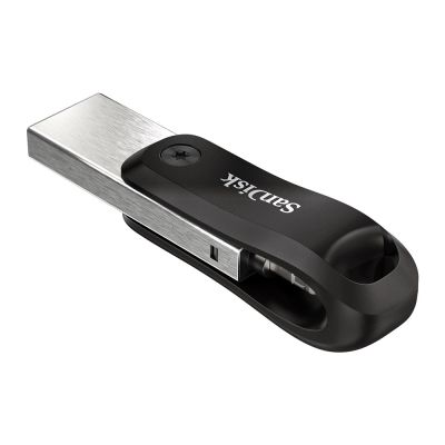 5. Pendrive SanDisk iXpand GO SDIX60N-128G-GN6NE (128GB; Lightning, USB 3.0; kolor srebrny)
