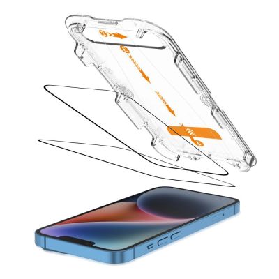 2. Szkło hartowane Tech-Protect Quick Set+ 2-pack na iPhone 13 / 13 PRO / 14 / 16e / 17e