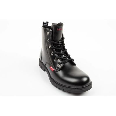 2. Levi's buty trzewiki dziewczęce Pasadene SE za kostkę czarne na zamek