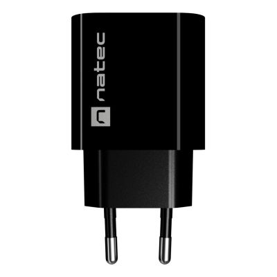 9. NATEC ŁADOWARKA SIECIOWA RIBERA 1X USB-C 20W CZARN