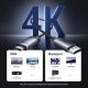 7. Kabel Ugreen DP119 15773 DisplayPort / HDMI 4K 60Hz 1m - szary