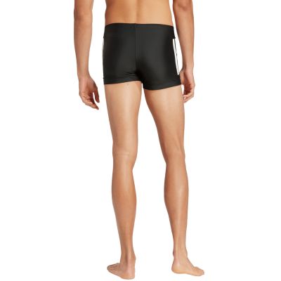 3. Spodenki kąpielowe męskie adidas bokserki 3-Stripes Swim 2-Inch czarne JN6533