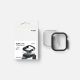 7. Etui Ringke Slim 2-pack na Apple Watch 10 46 mm - przezroczyste i czarny mat