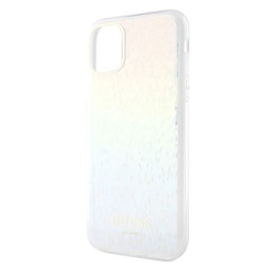 6. Etui Guess IML Faceted Mirror Disco Iridescent na iPhone 11 / Xr - wielokolorowe