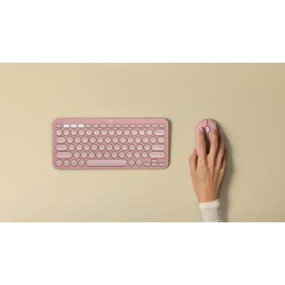 3. Mysz Logitech Pebble 2 M350s Pink