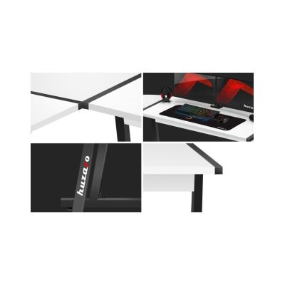 31. Biurko gamingowe Huzaro Hero 6.0 White