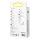 23. Kabel Baseus CADH000701 USB-C - USB-C PD 100W 5A 480Mb/s 1m - czarny