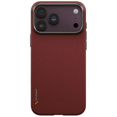 2. Etui UNIQ Keva EDGE Magclick Charging na iPhone 18 Pro Max / 17 Pro Max - czerwone
