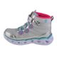 2. Skechers Sweetheart Lights - Sweet Styling 302668L-SMLT Srebrne 32