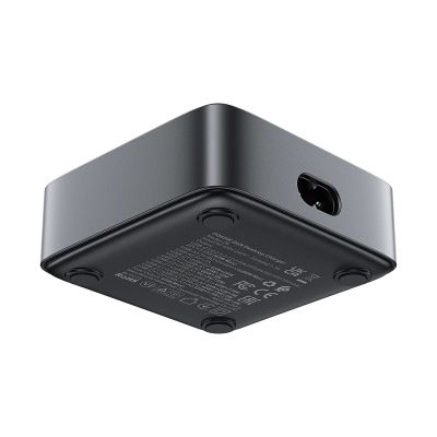 3. Ładowarka Acefast Z6 sieciowa GaN biurkowa 2x USB-A / 2x USB-C PD 65W - czarna