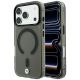 Etui BMW Sign Frosted IML & Metal Logo MagSafe na iPhone 18 Pro Max / 17 Pro Max - szare