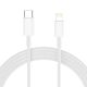 7. Ładowarka sieciowa Tech-Protect NCA20 PD 20W QC3.0 USB-A / USB-C + Kabel USB-C / Lightning 100cm - biała