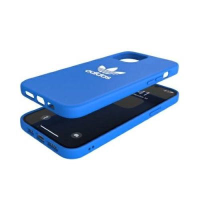 7. Etui Adidas OR Moulded Case Basic na iPhone 12 Pro Max - niebiesko-białe