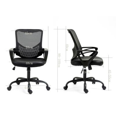 10. Activejet Fotel biurowy YK507 czarny