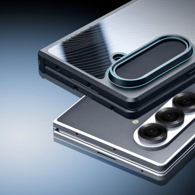 8. Etui Dux Ducis Aimo na Samsung Galaxy Z Fold7 - czarne