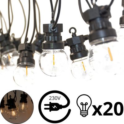 9. GIRLANDA OGRODOWA PARTY LIGHT 20LED