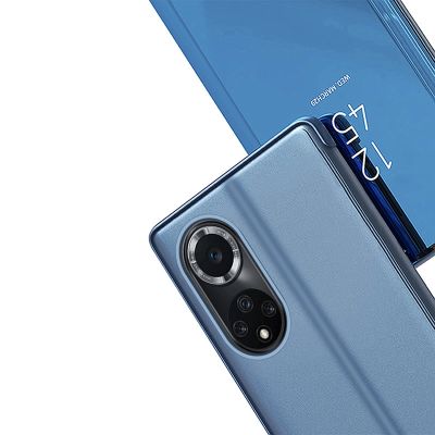7. Clear View Case etui Huawei nova 9 pokrowiec z klapką czarne