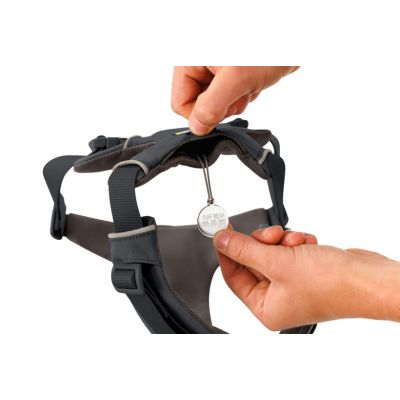 5. Ruffwear 30503-042M szelki dla psów / kotów M Szary Nylon, Poliester Pies Nierozciągliwa uprząż