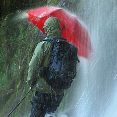 8. EuroSCHIRM Birdiepal outdoor Czerwony Włókno szklane Poliamidowy Pełnowymiarowa Parasol przeciwdeszczowy