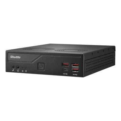 7. Shuttle DB860 komputer typu barebone Wielkość PC 1.35L Czarny Intel B860 LGA 1851 (Socket V1)