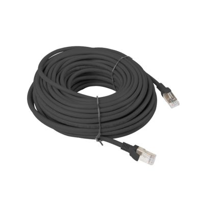 2. Patchcord UTP Lanberg PCU5-10CC-2000-BK (RJ45 - RJ45 ; 20m; UTP; kat. 5e; kolor czarny)