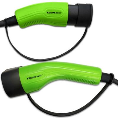 7. Qoltec 52474 kabel do ładowania pojazdów elektrycznych Czarny Typ 2 5 m