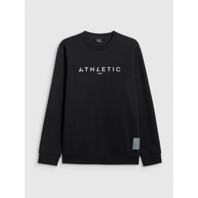 10. Bluza dresowa nierozpinana bez kaptura męska 4F 4FRAW25TSWSM2573-20S