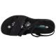 3. Skechers Reggae Slim - Summer Heat Sandals 163116-BBK Czarne 35
