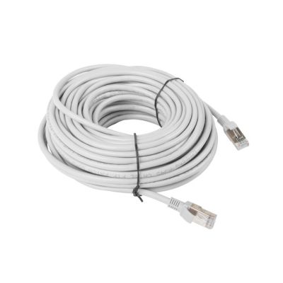 2. Patchcord UTP Lanberg PCU5-10CC-2000-S (RJ45 - RJ45 ; 20m; UTP; kat. 5e; kolor szary)