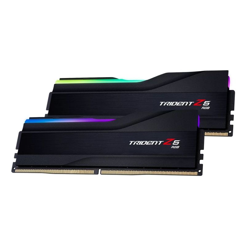 4. G.SKILL TRIDENT Z5 RGB DDR5 2X48GB 6000MHZ CL30-36 BLACK F5-6000J3036F48GX2-TZ5RK