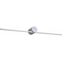 Nowoczesny kinkiet LED SLIM L IP44 chromowany