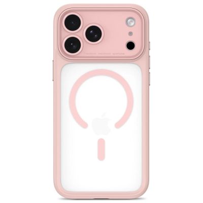 3. Etui Tech-Protect MagPeak MagSafe CC na iPhone 18 Pro Max / 17 Pro Max - różowe matowe