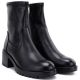 4. Botki damskie na obcasie czarne Potocki SZ12835