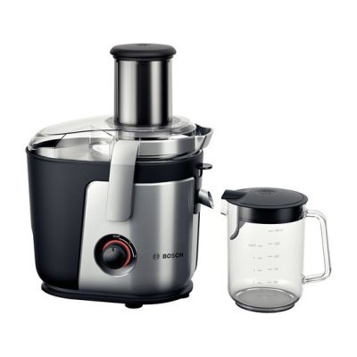 7. Sokowirówka BOSCH MES4000 (1000W; kolor czarny, kolor srebrny)