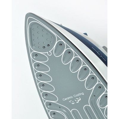 4. ELDOM ŻELAZKO PAROWE DA36 PRESS 2200W CERAMICZNA STOPA, ANTI-DRIP, SAMOOCZYSZCZANE STOPY,WYŻUT PARY 20G/MIN. UDERZENIE PARY,
