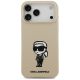 3. Etui Karl Lagerfeld Silicone Karl Sketch & Logo MagSafe na iPhone 17 Pro Max - brązowe