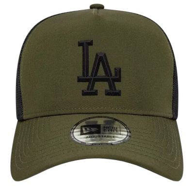 2. New Era 9FORTY AF Trucker MLB Sport Los Angeles Dodgers Cap 60856370 Zielone OSFM